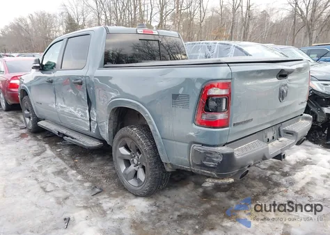 2021 Ram 1500 Big Horn 4X4 5'7 Box from USA, damaged, VIN 1C6SRFFT3MN561585